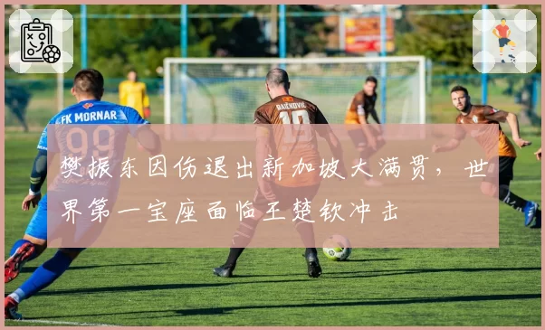 樊振东因伤退出新加坡大满贯,世界第一宝座面临王楚钦冲击