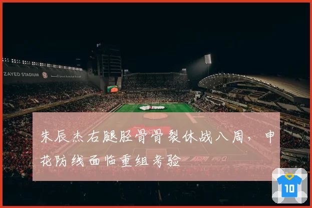 朱辰杰右腿胫骨骨裂休战八周，申花防线面临重组考验